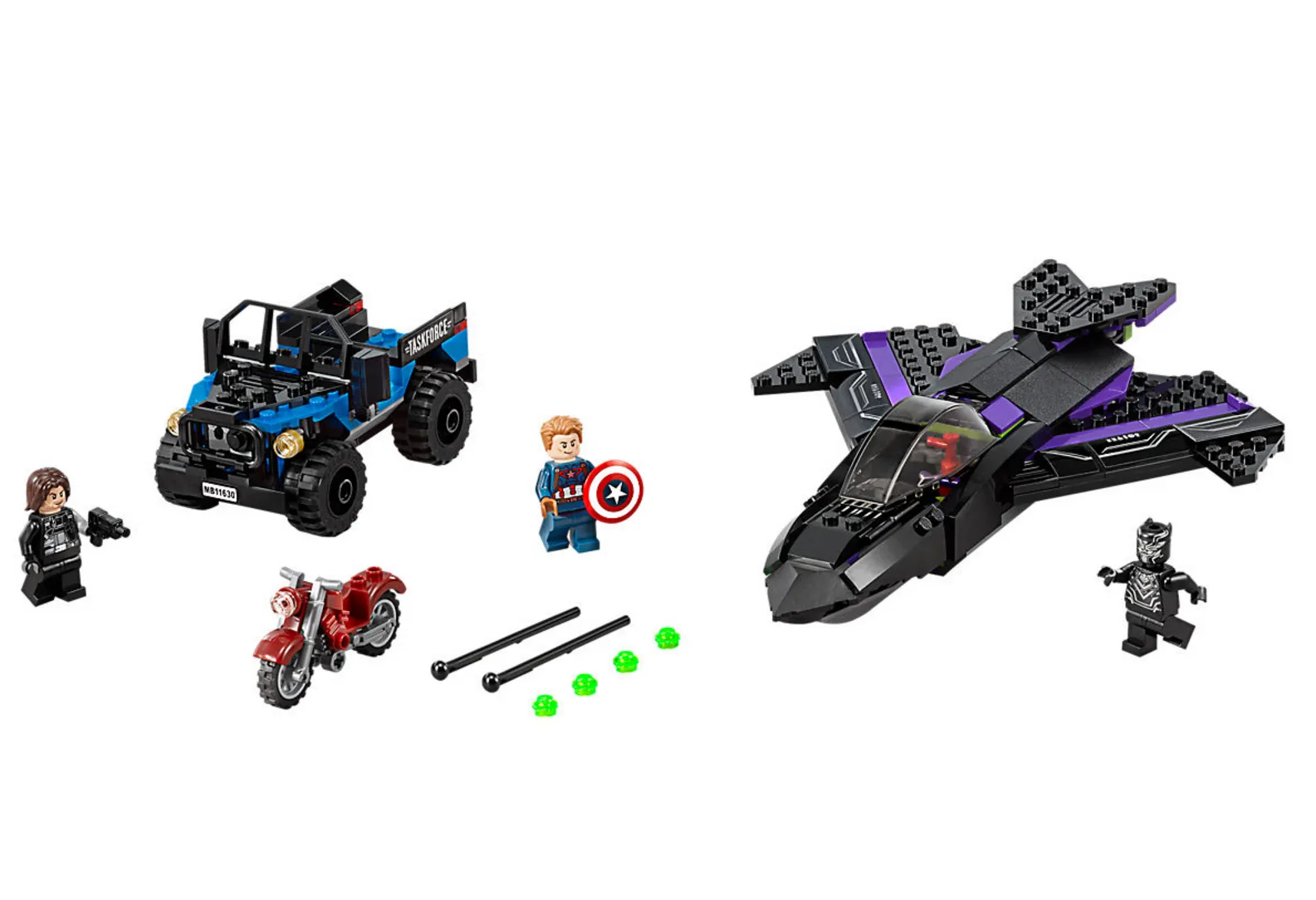 76047 LEGO® Marvel Super Heroes Black Panther Pursuit