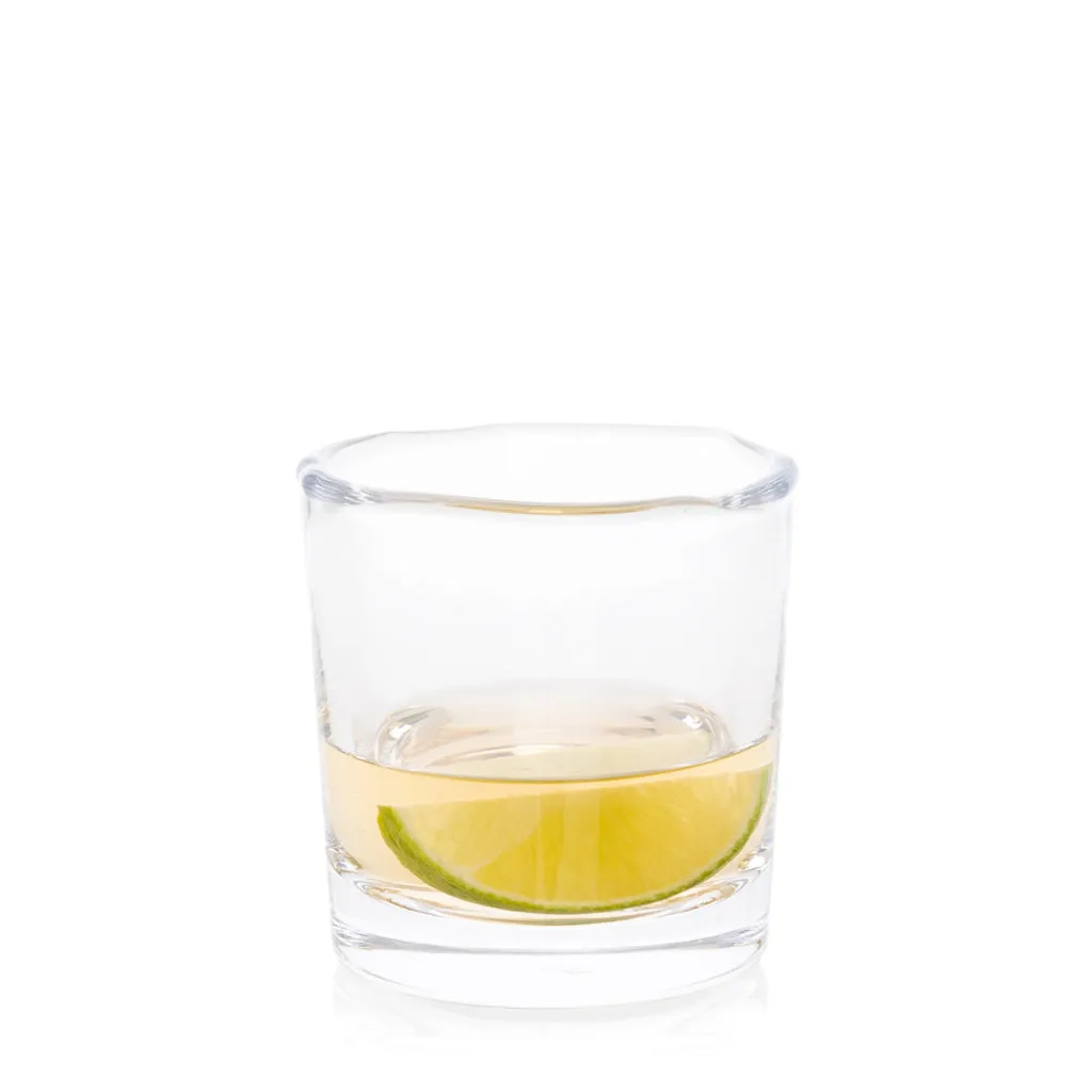 Abraham Scissor-Cut Glass Tumbler, 6 oz.