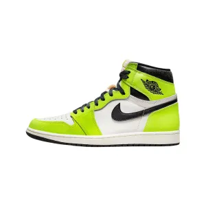 Air Jordan 1 High Retro Visionaire Volt Black Sail