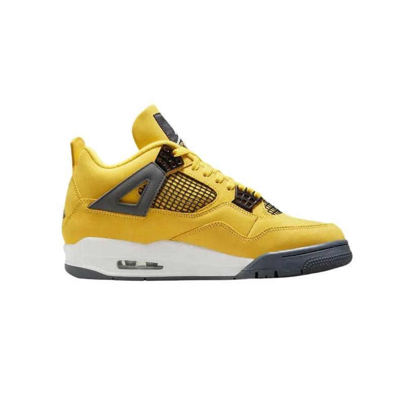 Air Jordan 4 Retro Lightning 2021 Tour Yellow White Dark Blue Grey