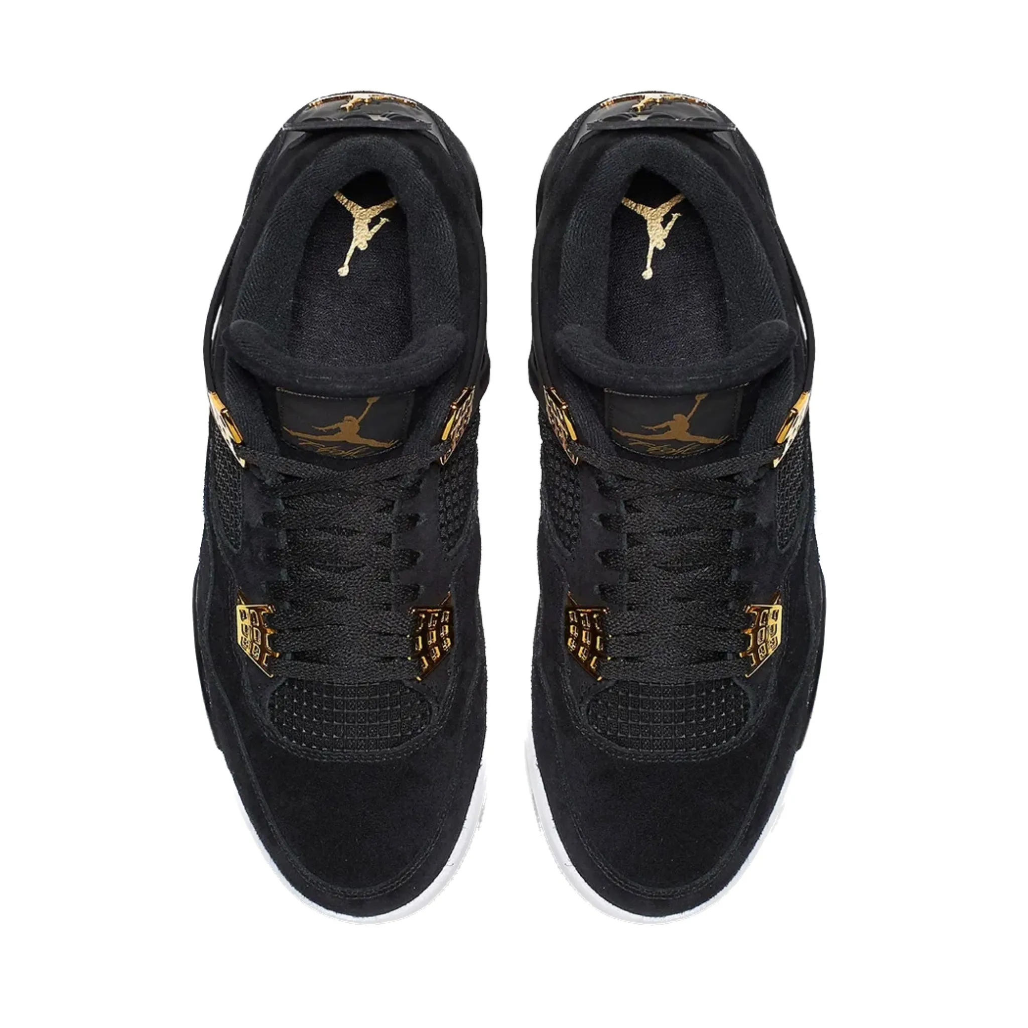 Air Jordan 4 Retro Royalty Metallic Gold White