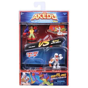 Akedo Ultimate Arcade Warriors - Mini Battling Action Figures - Select Figure(s)