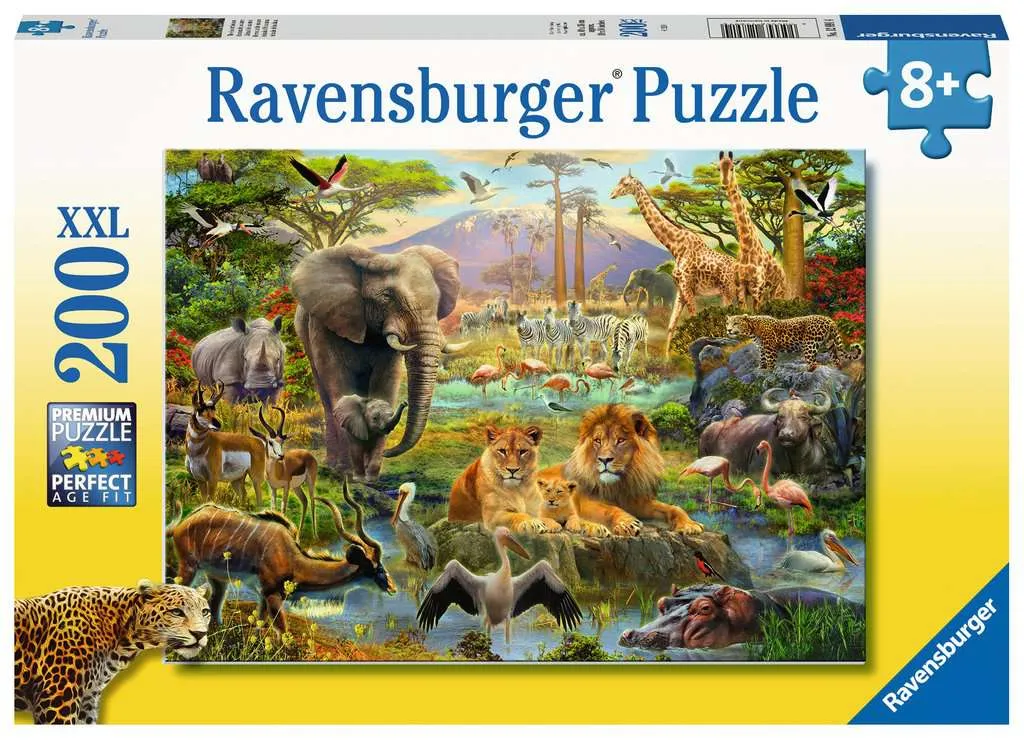 Animals of the Savannah 200pc