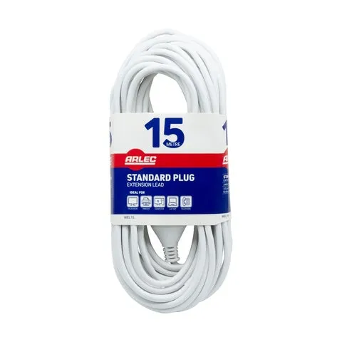 Arlec 15m Domestic Extension Lead - White