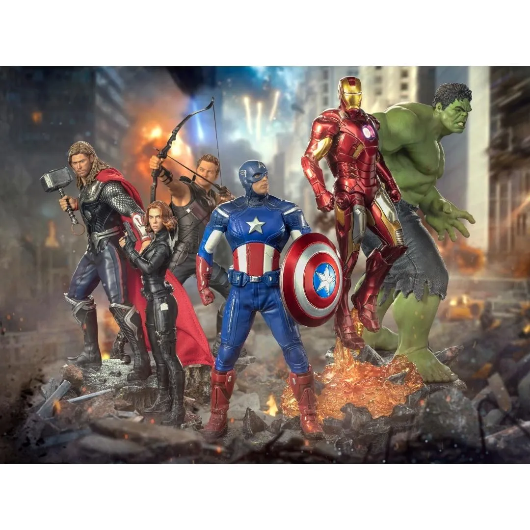 Avengers Battle Of NY - Infinity Saga Thor Statue by Iron Studios