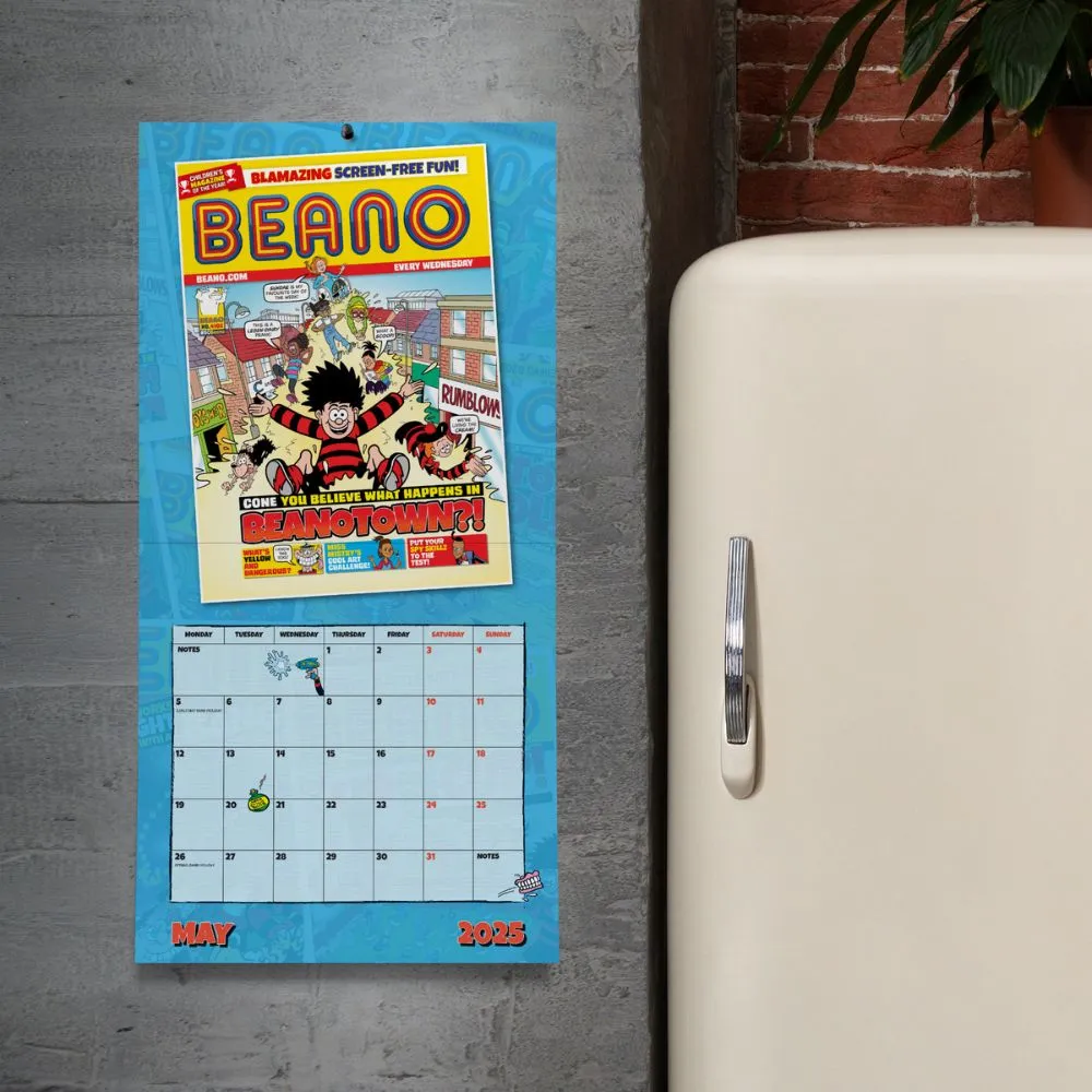 BEANO CLASSIC 2025 SQUARE CALENDAR