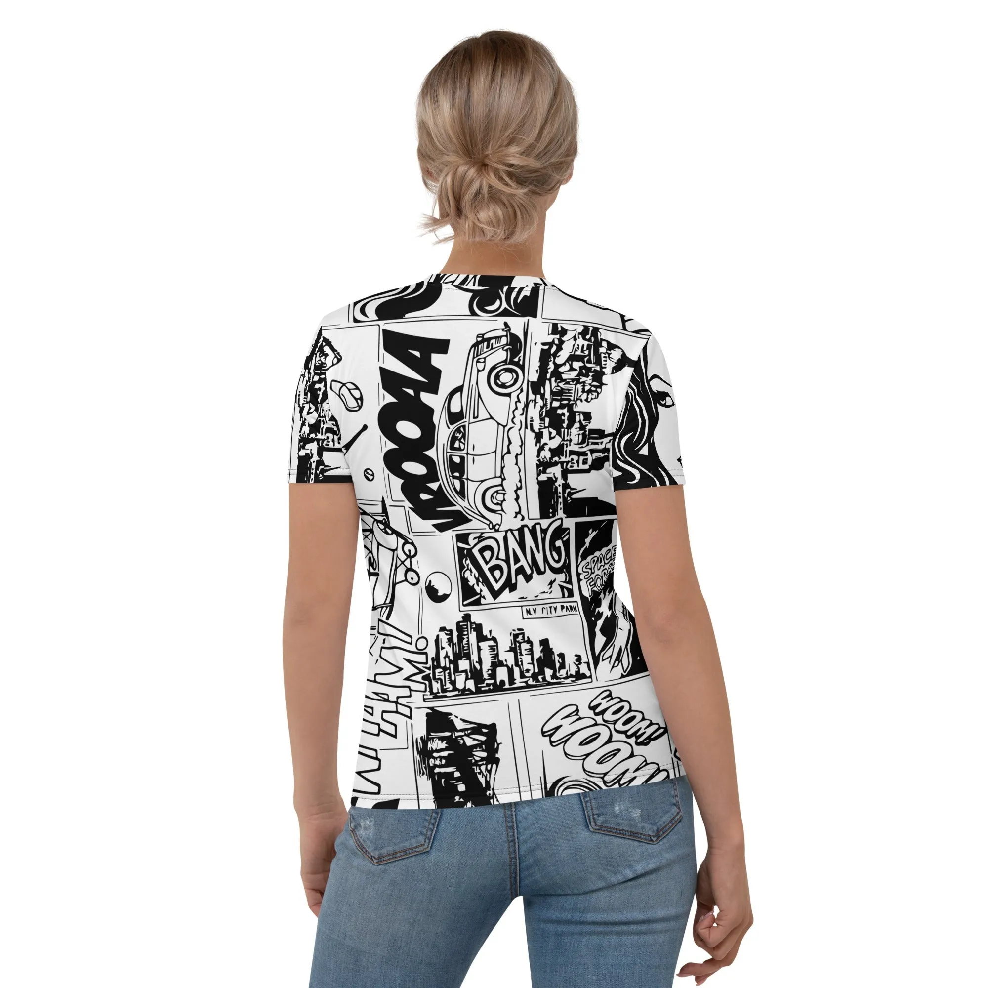 Black & White Comic Book T-shirt