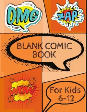 blank comic book for kids