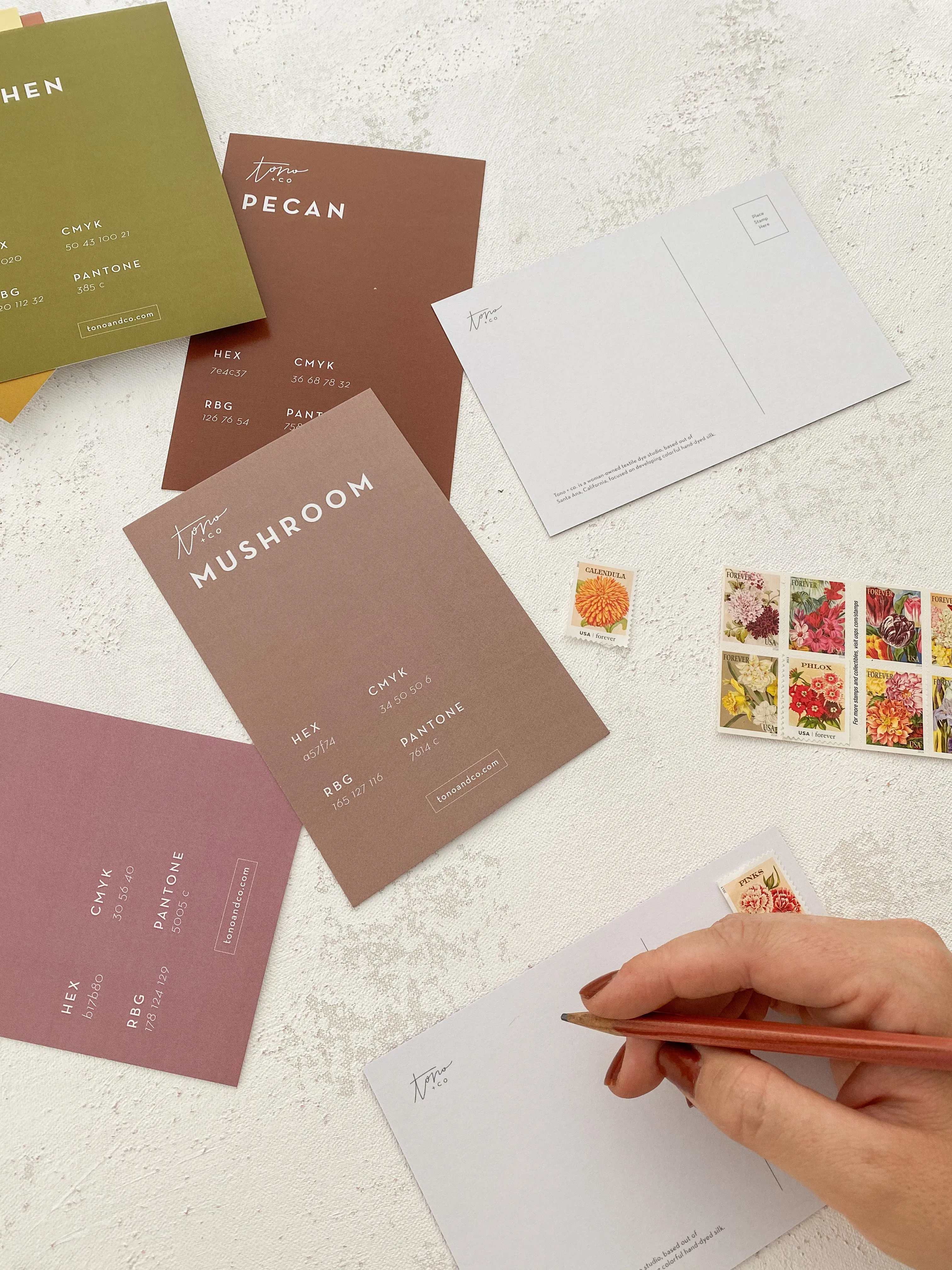 Color Code Postcards