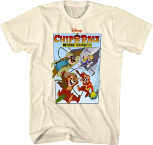 Comic Book Cover Chip 'n Dale Rescue Rangers T-Shirt