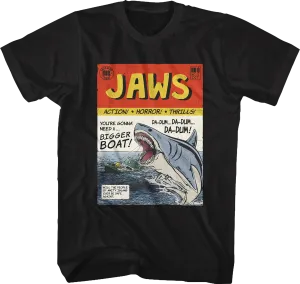 Comic Book Jaws T-Shirt