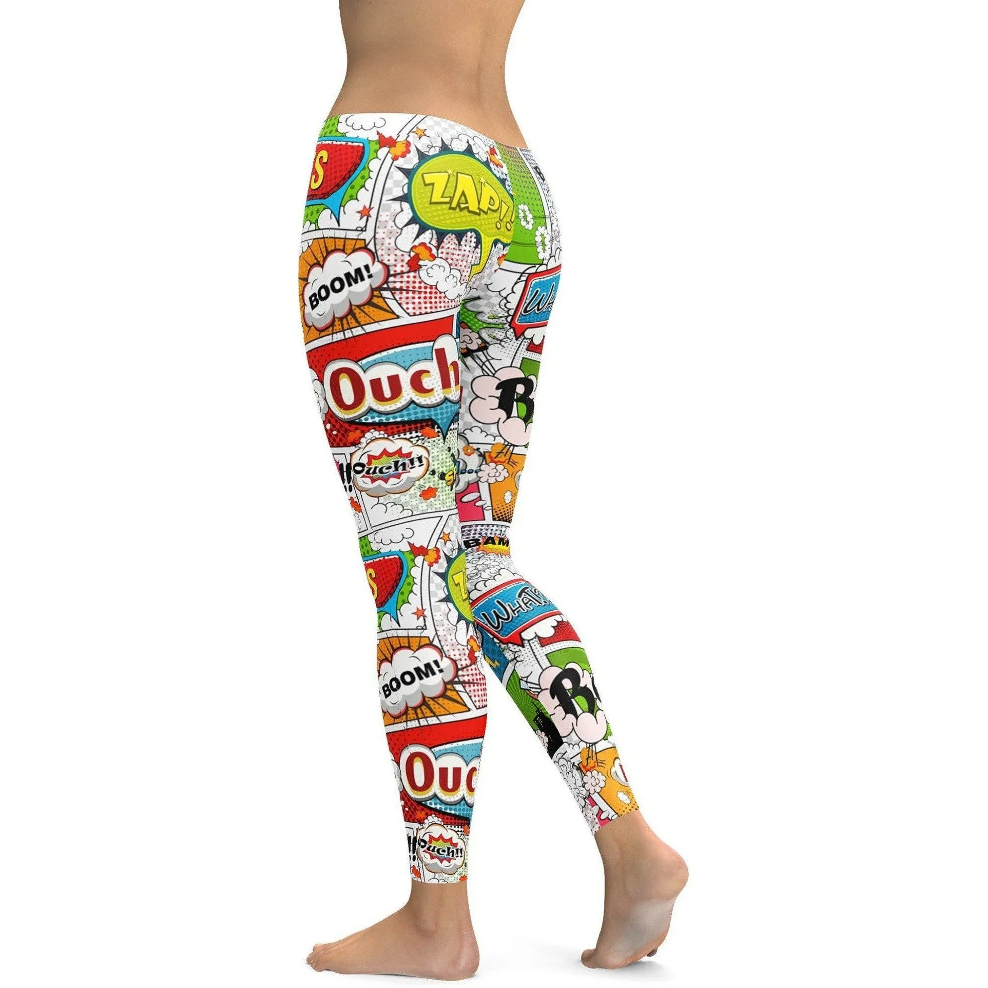 Comic Book Super Hero Leggings