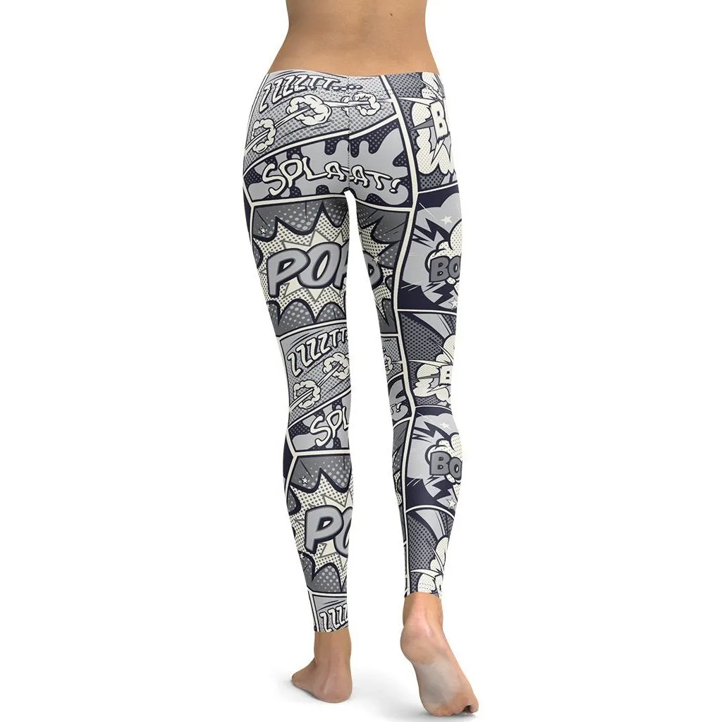 Cool Comic Leggings