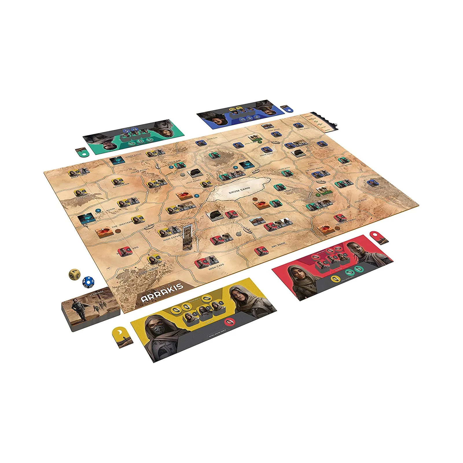 Dune Arrakis Dawn Of The Fremen Board Game