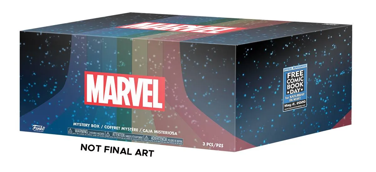 FCBD 2020 FUNKO PX MARVEL MYSTERY BOX A SIZE XL