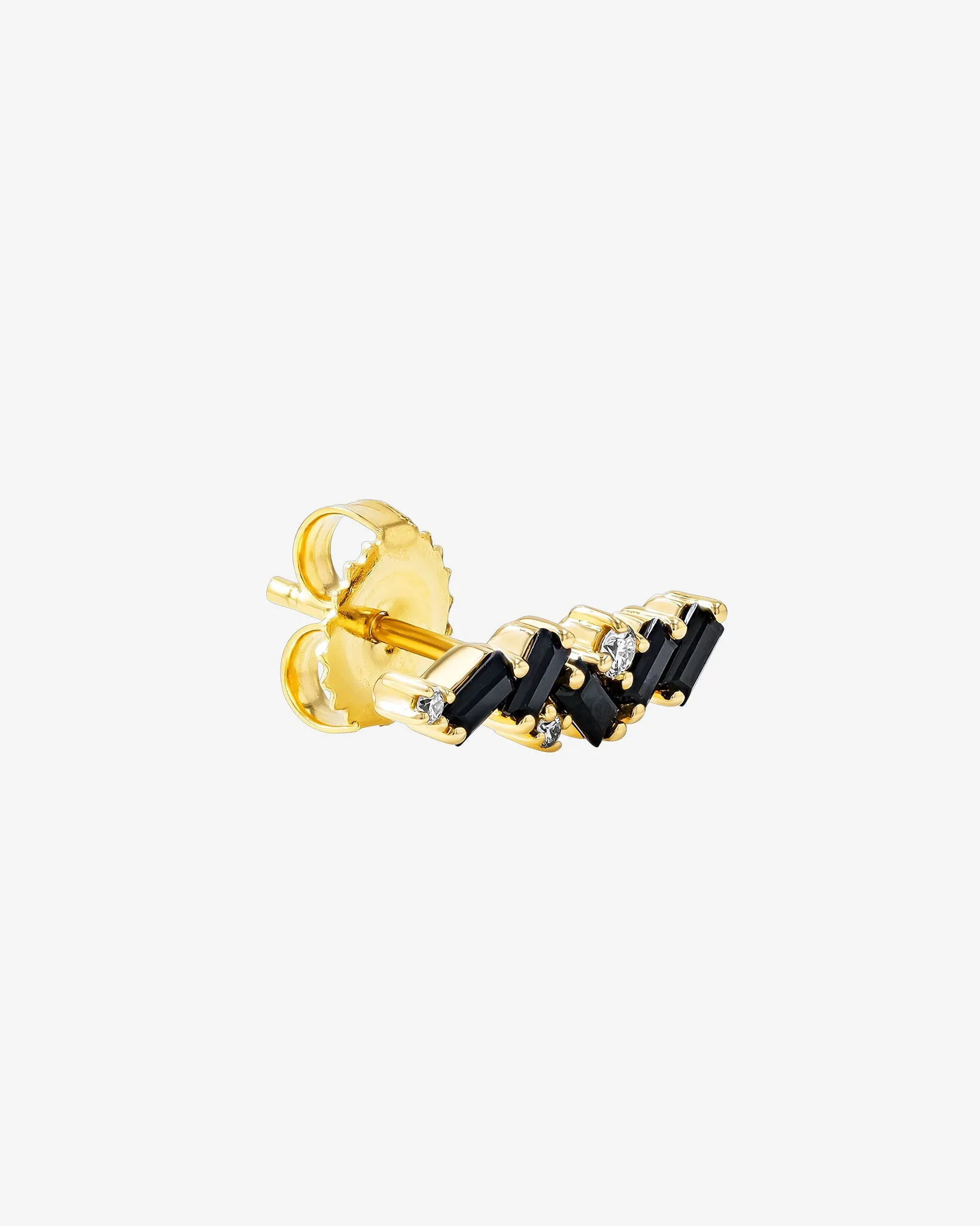 Frenzy Black Sapphire Studs