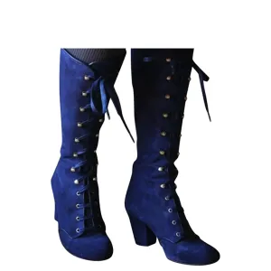 Funki Buys | Boots | Women's Vintage Retro Lace Up Boots