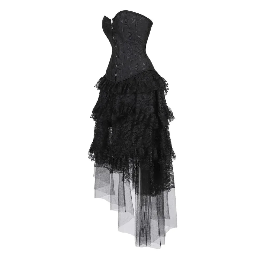 Funki Buys | Dresses | Women's Victorian Gothic Corset Dress