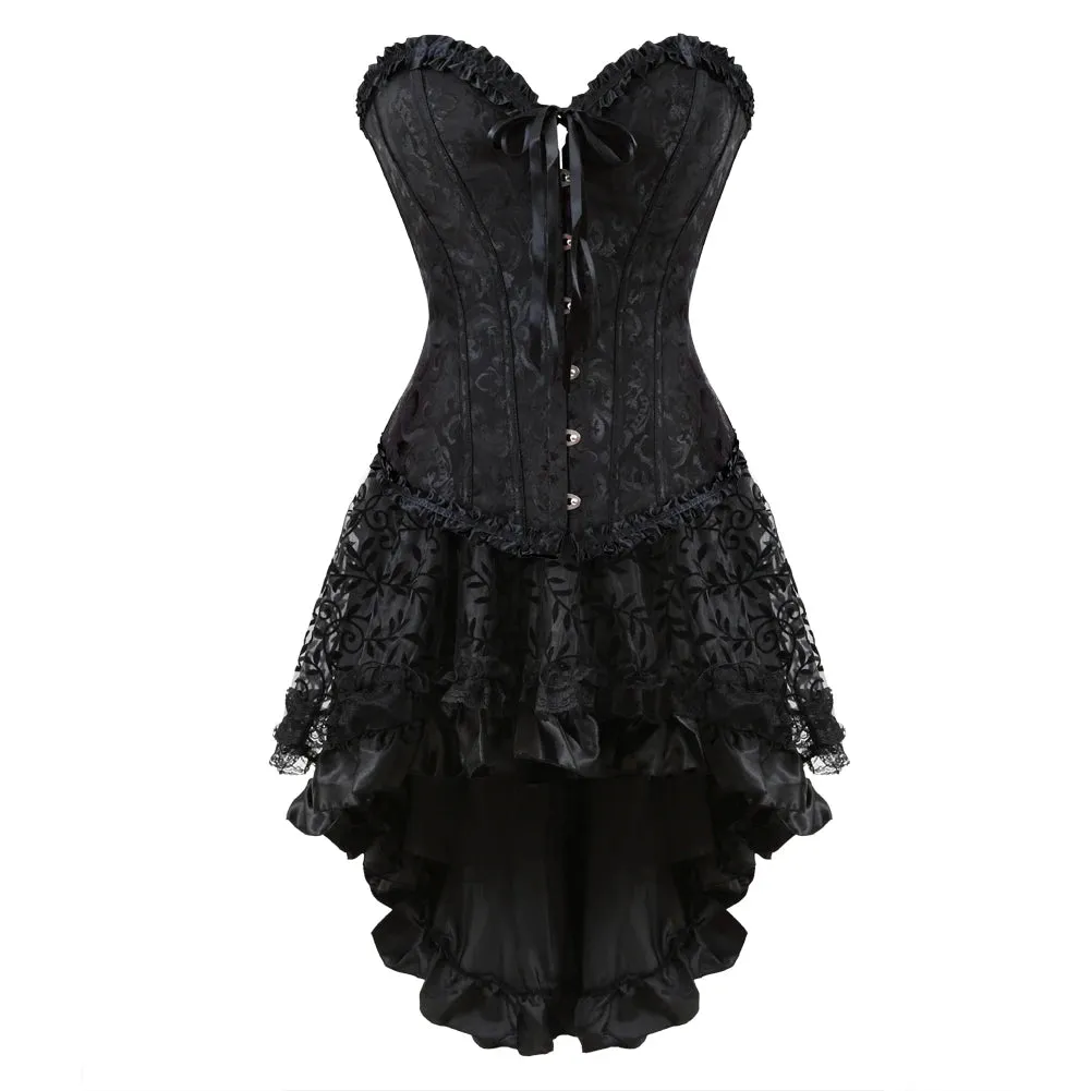 Funki Buys | Dresses | Women's Victorian Gothic Corset Dress