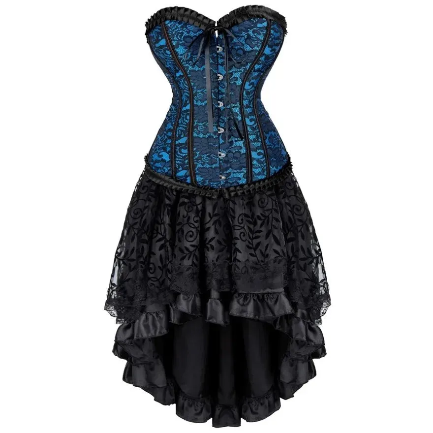 Funki Buys | Dresses | Women's Victorian Gothic Corset Dress