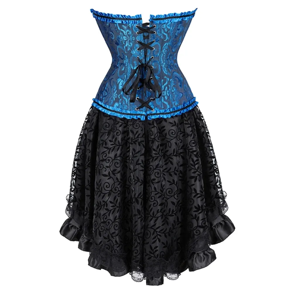 Funki Buys | Dresses | Women's Victorian Gothic Corset Dress