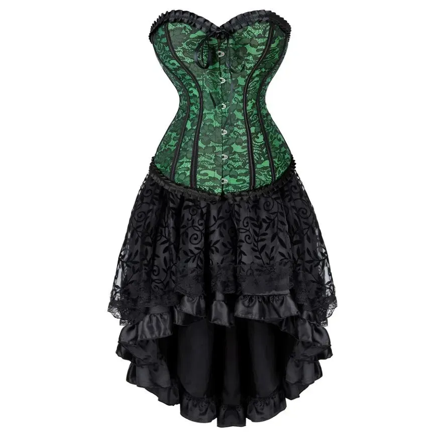 Funki Buys | Dresses | Women's Victorian Gothic Corset Dress