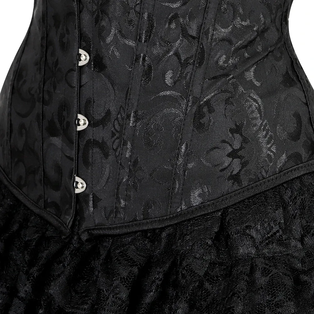 Funki Buys | Dresses | Women's Victorian Gothic Corset Dress