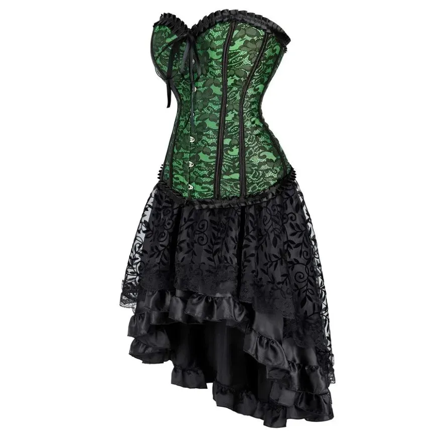 Funki Buys | Dresses | Women's Victorian Gothic Corset Dress