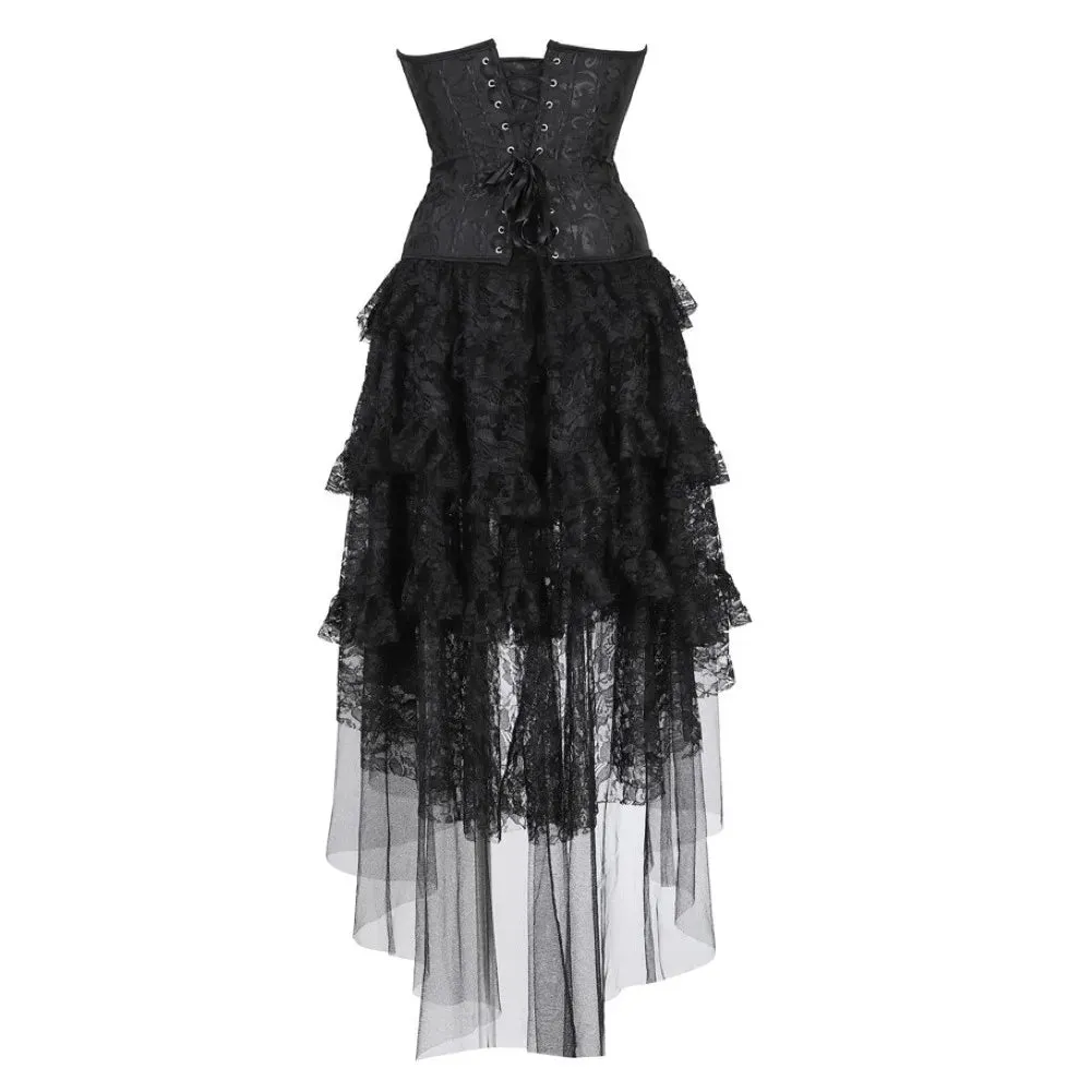 Funki Buys | Dresses | Women's Victorian Gothic Corset Dress