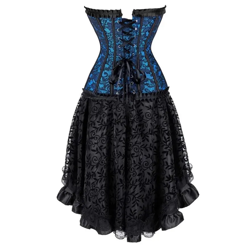 Funki Buys | Dresses | Women's Victorian Gothic Corset Dress