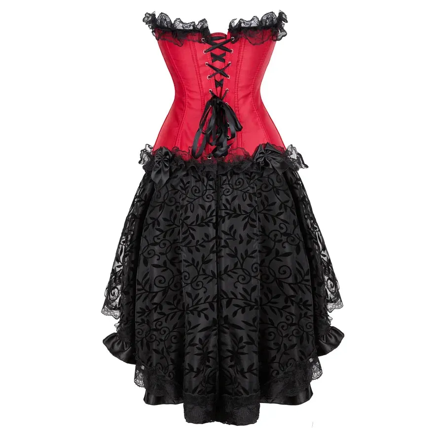 Funki Buys | Dresses | Women's Victorian Gothic Corset Dress