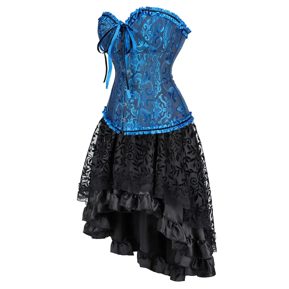 Funki Buys | Dresses | Women's Victorian Gothic Corset Dress