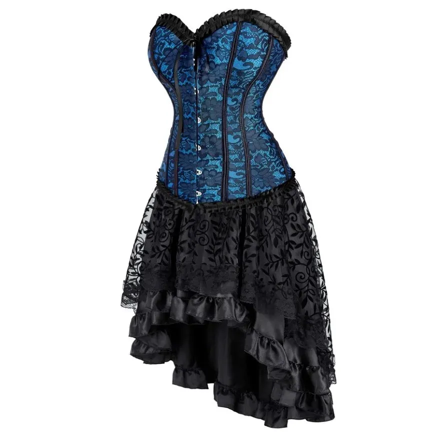 Funki Buys | Dresses | Women's Victorian Gothic Corset Dress