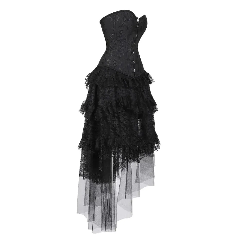 Funki Buys | Dresses | Women's Victorian Gothic Corset Dress