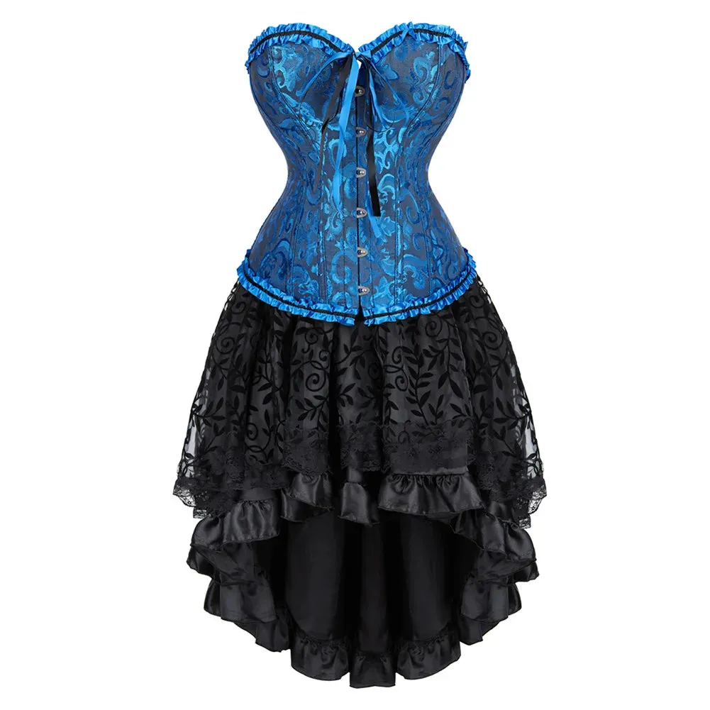 Funki Buys | Dresses | Women's Victorian Gothic Corset Dress