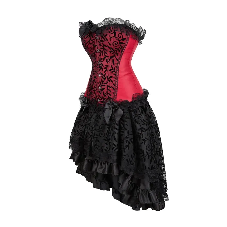 Funki Buys | Dresses | Women's Victorian Gothic Corset Dress