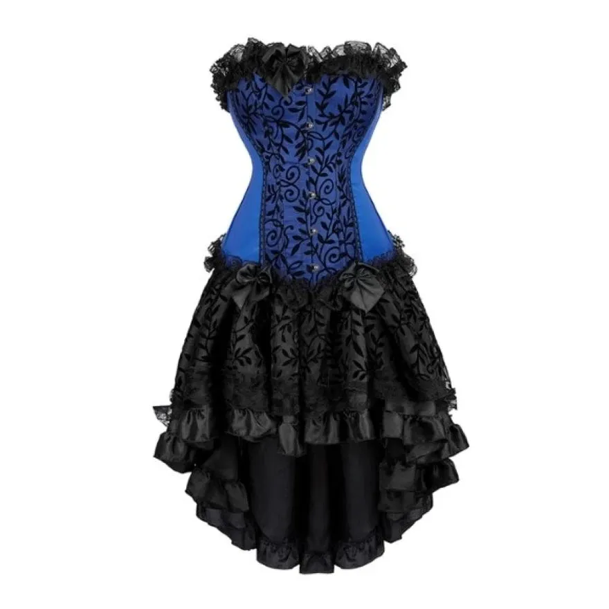 Funki Buys | Dresses | Women's Victorian Gothic Corset Dress