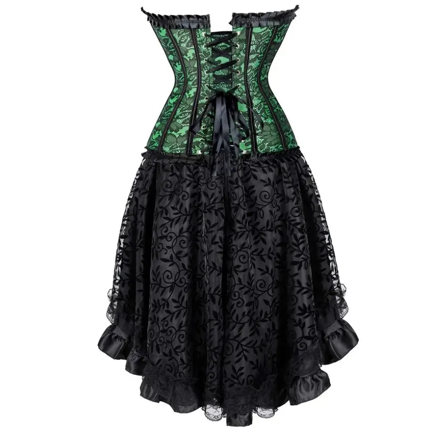 Funki Buys | Dresses | Women's Victorian Gothic Corset Dress