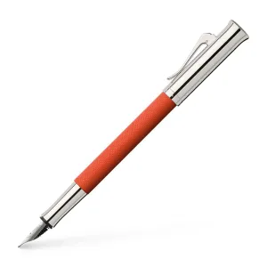 Graf Von Faber-Castell Guilloche Fountain Pen Burned Orange