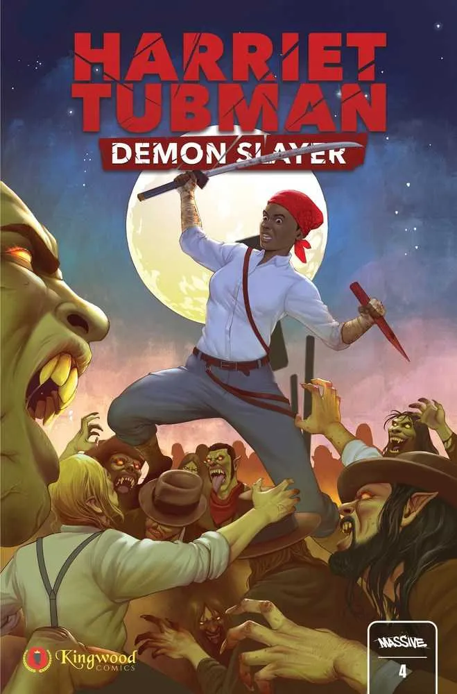 Harriet Tubman Demon Slayer #4 Cover C Barna Color (Mature)