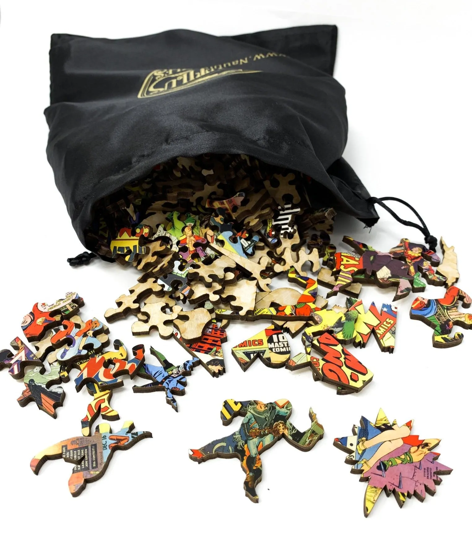 Hey Kids, Comics! (472 Piece Wooden Jigsaw Puzzle)