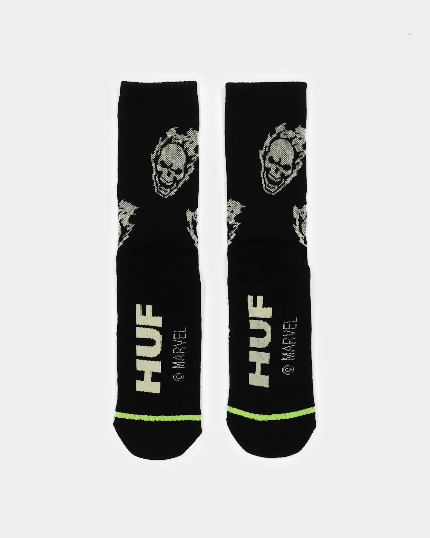 HUF X Marvel Ghost Rider Socks Black