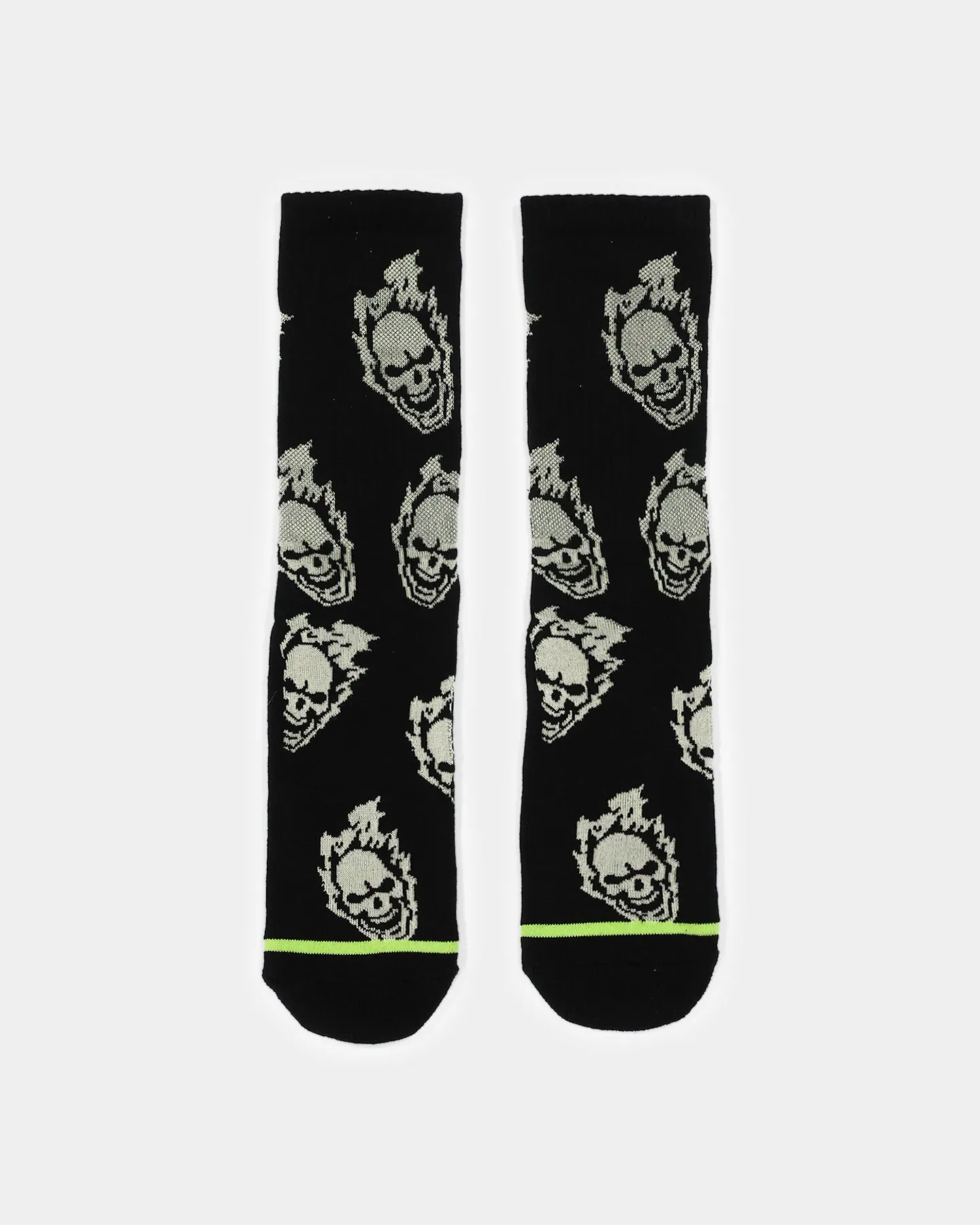 HUF X Marvel Ghost Rider Socks Black