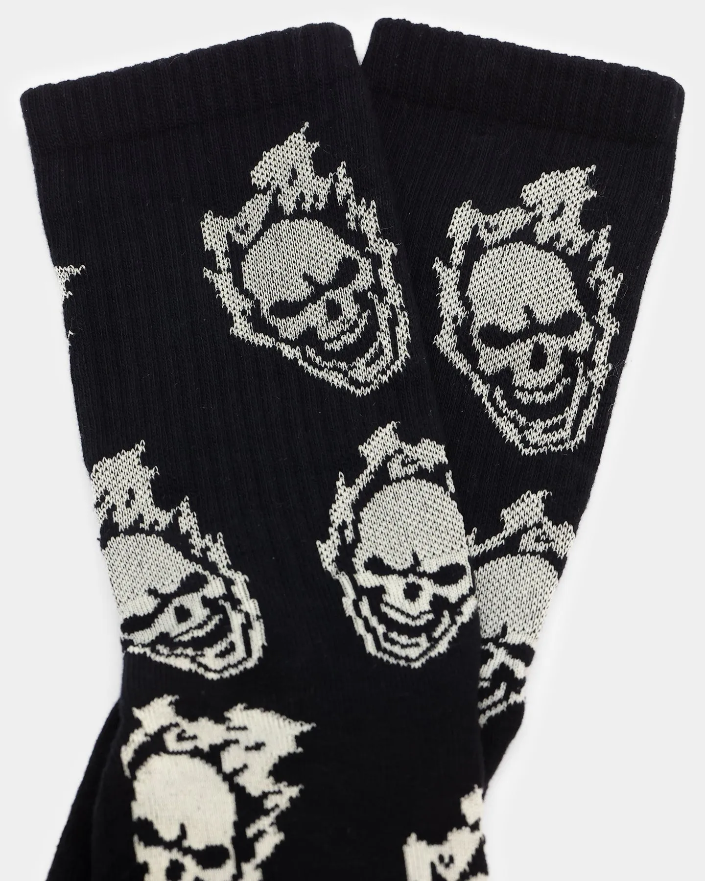 HUF X Marvel Ghost Rider Socks Black