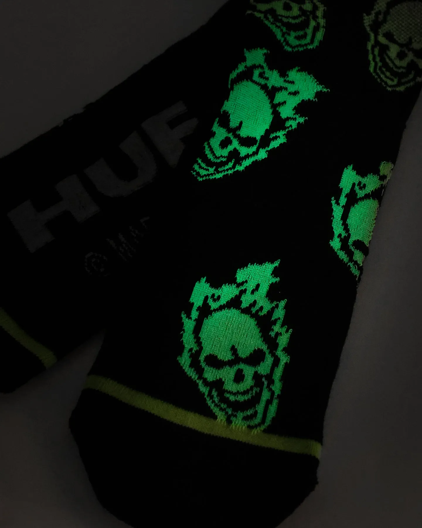 HUF X Marvel Ghost Rider Socks Black