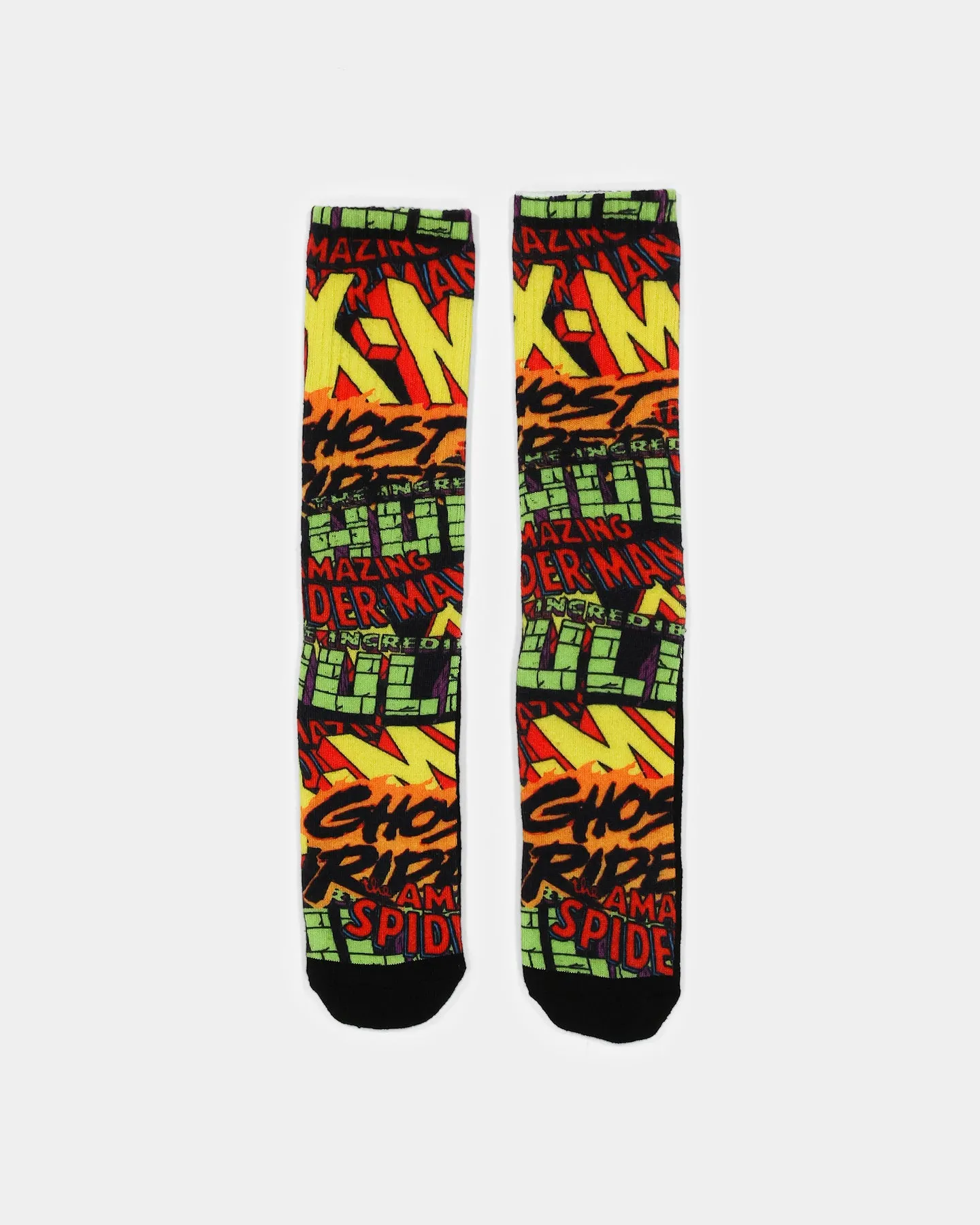 HUF X Marvel Marvel Logo Socks Multi-coloured