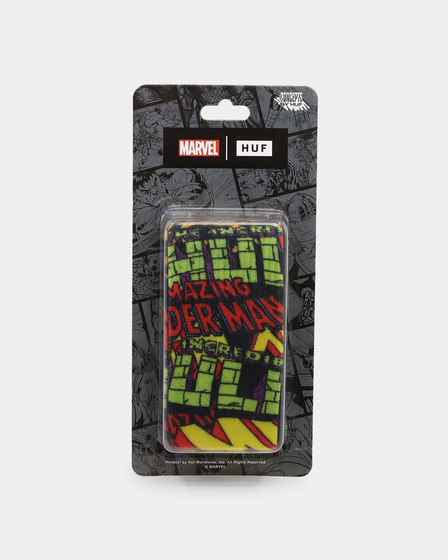 HUF X Marvel Marvel Logo Socks Multi-coloured