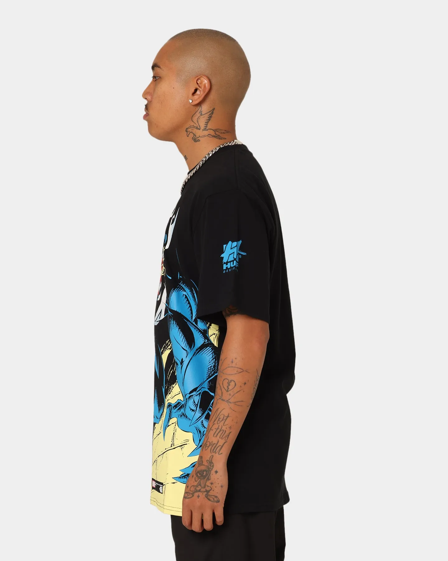 HUF X Marvel Venom T-Shirt Black