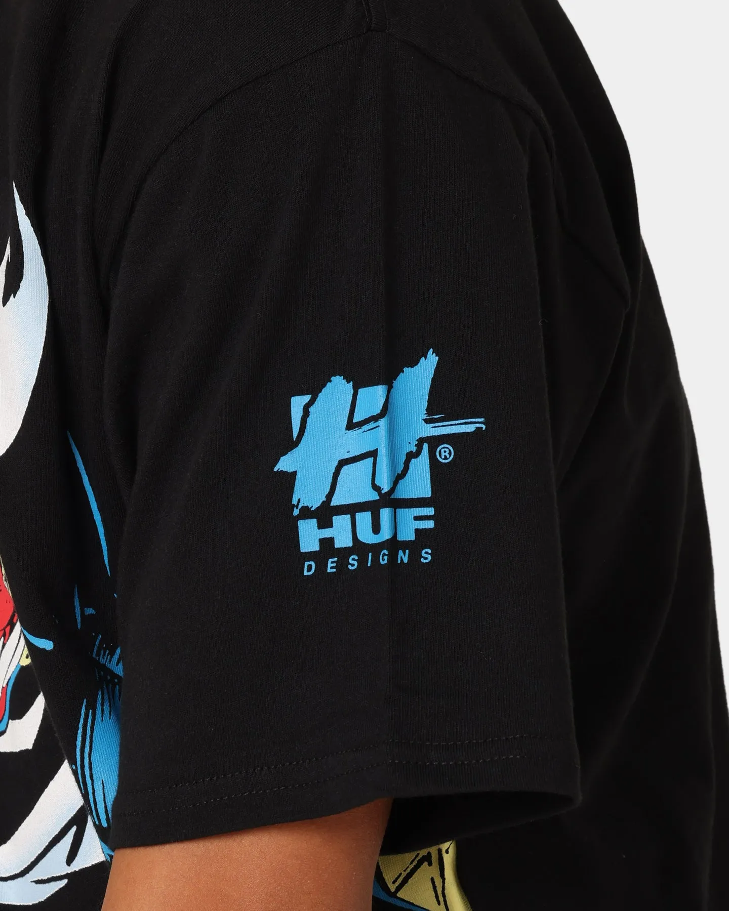 HUF X Marvel Venom T-Shirt Black