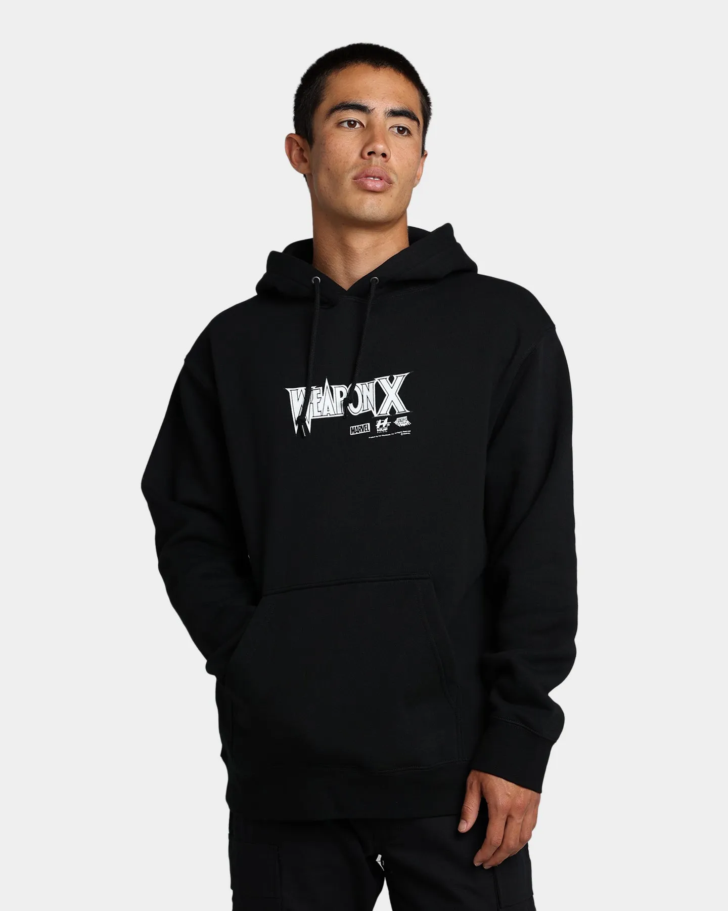 HUF X Marvel Weapon X Hoodie Black